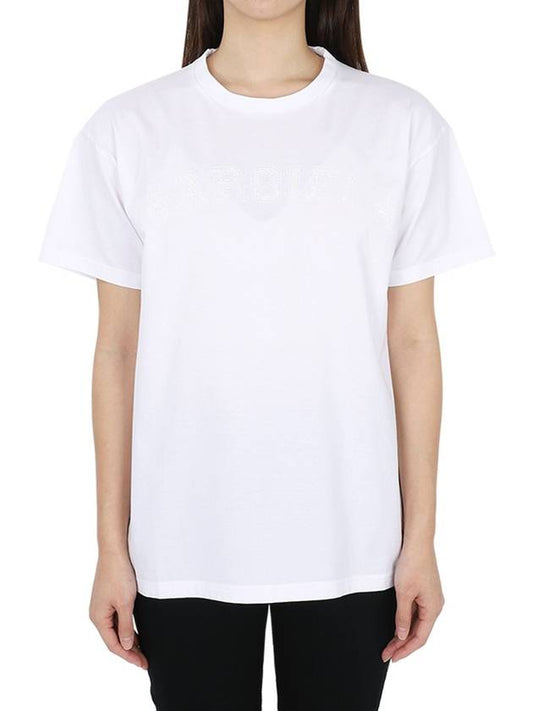 Logo Cotton Jersey Short Sleeve T-Shirt White - MAISON MARGIELA - BALAAN 2