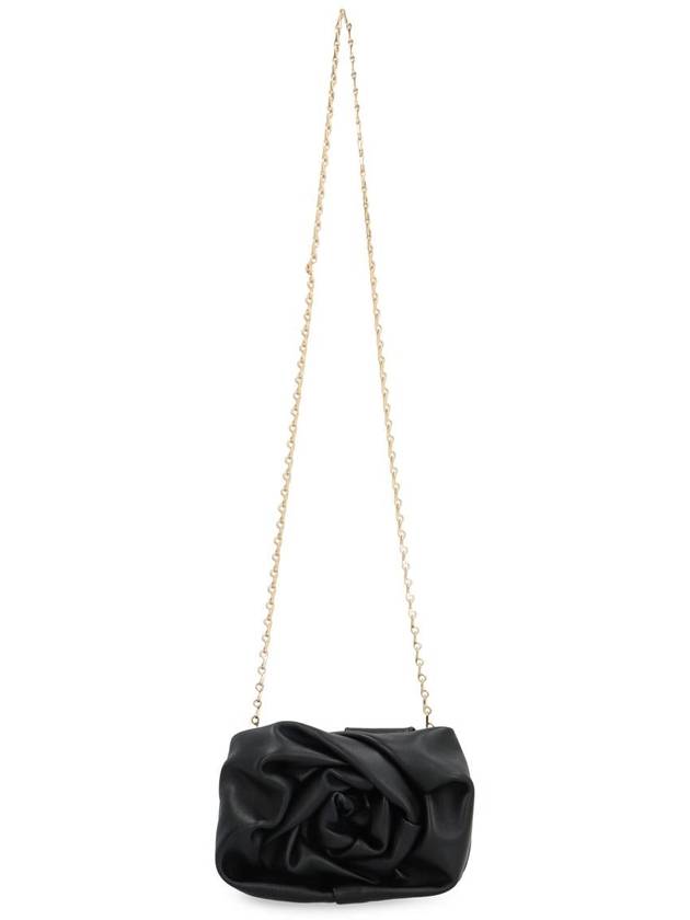 Rose Chain Clutch Bag Black - BURBERRY - BALAAN 2