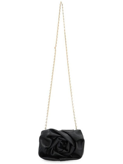 Rose Chain Clutch Bag Black - BURBERRY - BALAAN 2