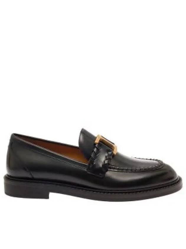 Marcie Calfskin Loafers Black - CHLOE - BALAAN 2