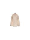 Regular Collar Long Sleeve Shirt Nude - LEMAIRE - BALAAN 2