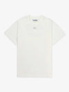 Logo Cotton Short Sleeve T-Shirt White - GANNI - BALAAN 2