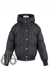 Troy Cloud Hooded Padded Black - MOOSE KNUCKLES - BALAAN 2