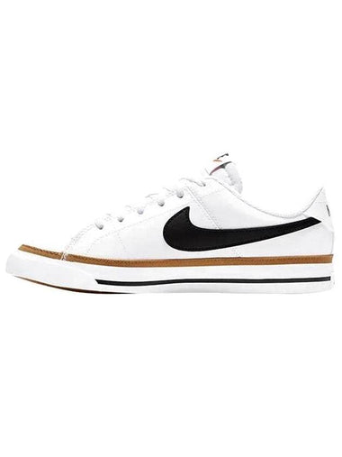 Kids GS Court Legacy Low Top Sneakers White - NIKE - BALAAN 1