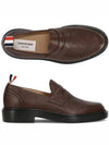 Vitello Three Stripe Tab Penny Loafers - THOM BROWNE - BALAAN 2