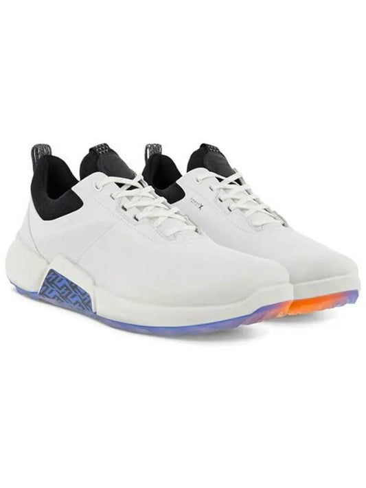 Men's Biome H4 Spikeless Golf Shoes White - ECCO - BALAAN 2