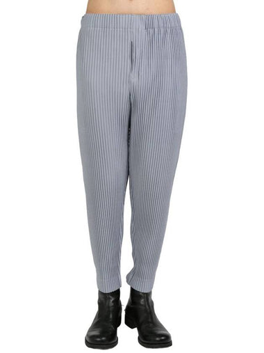 HOMME PLISSE Trousers Gray - ISSEY MIYAKE - BALAAN 1