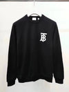 Men's Monogram Motif Sweatshirt Black - BURBERRY - BALAAN 3