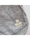 MIFA logo banding short pants gray SH0022FA A1M78E 02GY - ISABEL MARANT ETOILE - BALAAN 4