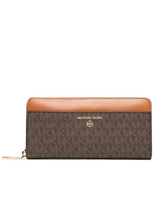 Jet Set Charm Canvas Long Wallet Brown - MICHAEL KORS - BALAAN 2