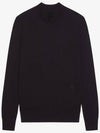 Wool Cashmere Knit Top Black - GIVENCHY - BALAAN 2