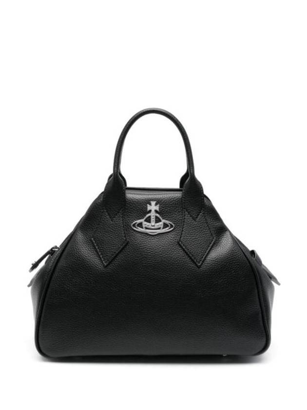 ORB Logo Tote Bag Black - VIVIENNE WESTWOOD - BALAAN 1