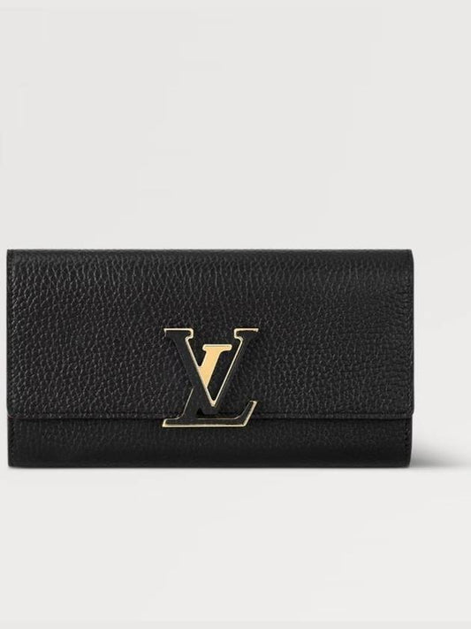 Capucines Long Wallet Black - LOUIS VUITTON - BALAAN 2