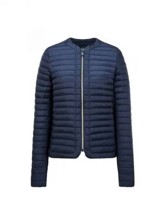 CARINA Vneck padded jacket navy 271494 - SAVE THE DUCK - BALAAN 1