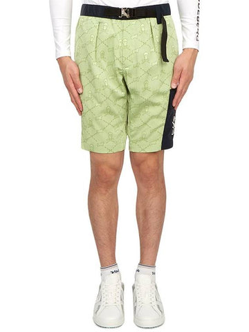 Golf Wear Men s Shorts MLM 3A AT09 GREEN - MARK & LONA - BALAAN 1