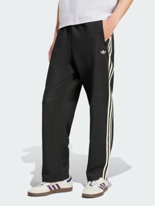 70S 3 Stripe Track Pants Black - ADIDAS - BALAAN 3