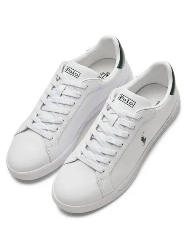 Heritage Court II Sneakers White Green - POLO RALPH LAUREN - BALAAN 1