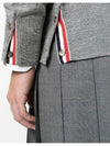 Classic diagonal armband merino wool cardigan - THOM BROWNE - BALAAN 3