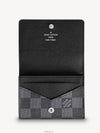 Damier Envelope Business Card Wallet Graphite - LOUIS VUITTON - BALAAN 4