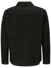 Organic Gabardine Over Long Sleeve Shirt Black - CP COMPANY - BALAAN 3