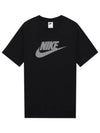 Sportswear Hybrid Short Sleeve T-Shirt Black - NIKE - BALAAN 2