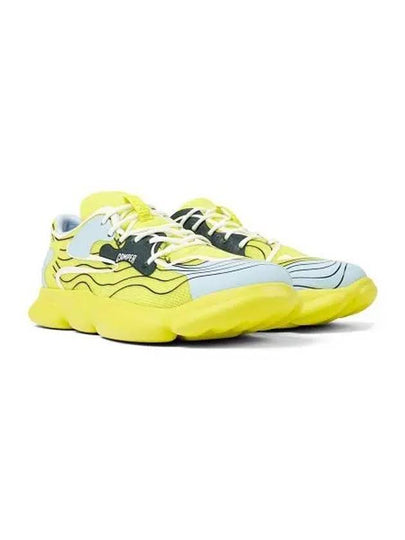 Karst Textile Low-Top Sneakers Yellow - CAMPER - BALAAN 2