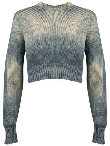 Roberto Collina Blue Shaded Sweater - ROBERTO COLLINA - BALAAN 1