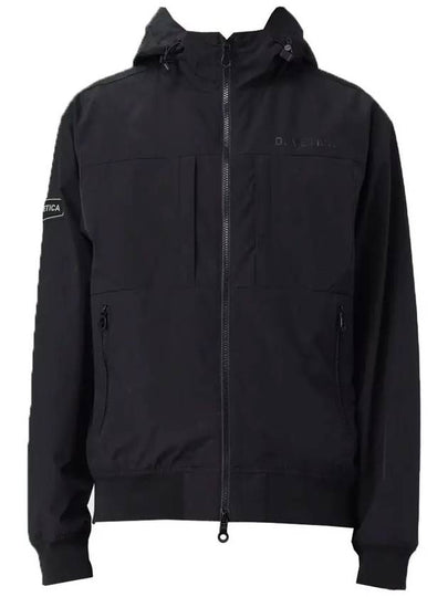 Oisac Logo Patch Windbreaker Black - DUVETICA - BALAAN 2