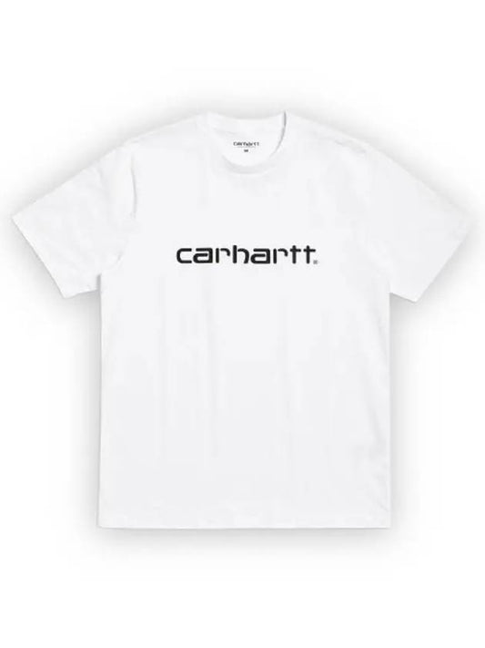 Men s short sleeve t shirt white I031047 00AXX - CARHARTT - BALAAN 1