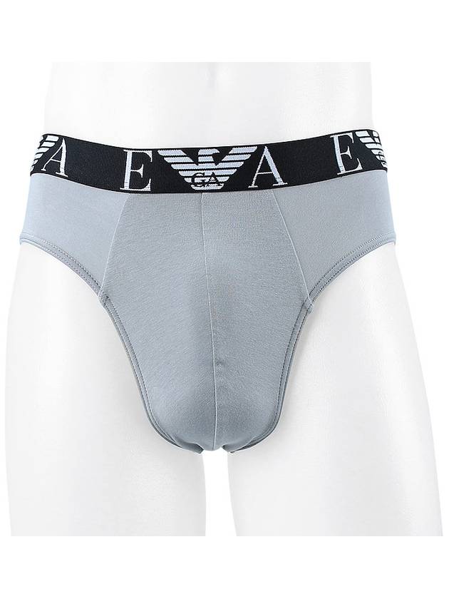 Men's Triangle Cotton Briefs 3 Pack - EMPORIO ARMANI - BALAAN 7