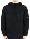 Chrome R Hooded Jacket Black - CP COMPANY - BALAAN 3