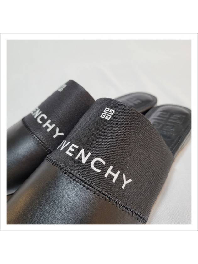 Befold 4G Logo Lambskin Mule Black - GIVENCHY - BALAAN.