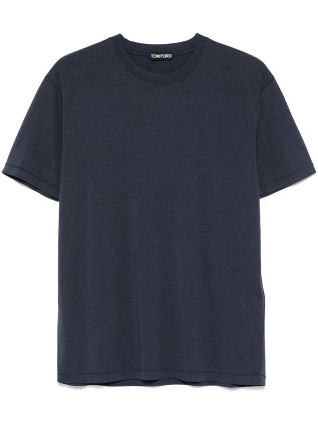 Tom Ford T-shirts and Polos Blue - TOM FORD - BALAAN 1