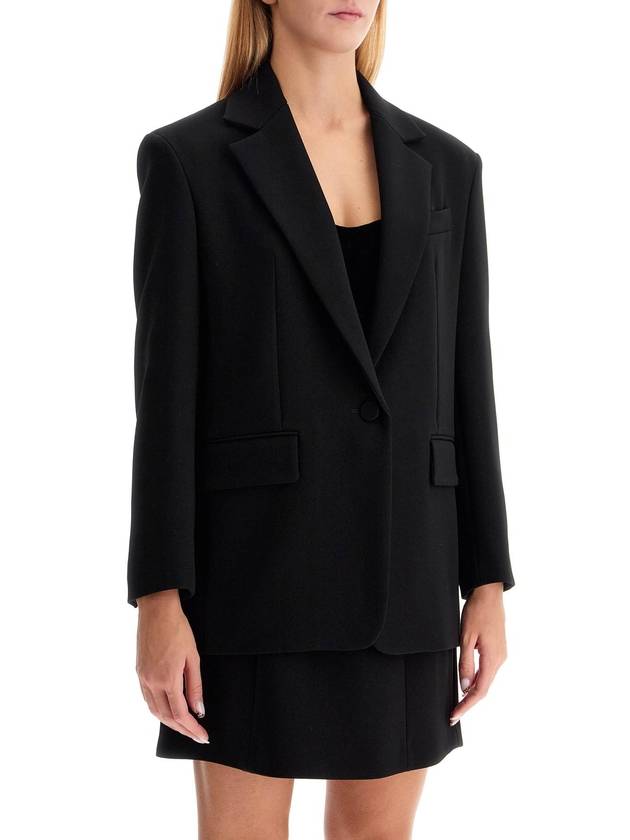 Oversized single jacket black - MAX MARA - BALAAN 3