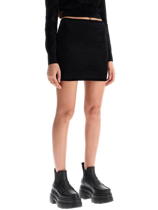 velvet mini skirt - ALEXANDER WANG - BALAAN 2