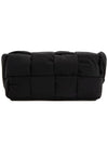 Padded Tech Cassette Cross Bag Black - BOTTEGA VENETA - BALAAN 6