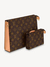 Toiletry Chain Monogram Pouch Bag Brown - LOUIS VUITTON - BALAAN 3