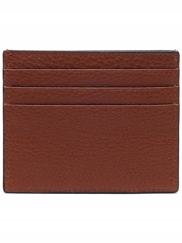 Logo Identity Card Wallet Brown - VALENTINO - BALAAN 5