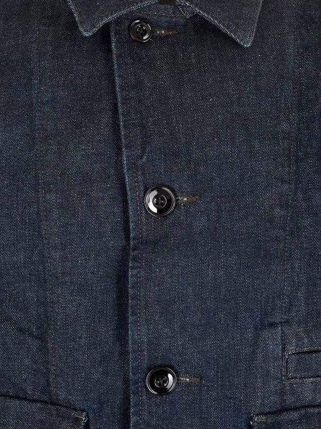 Boxy Denim Jacket Indigo - LEMAIRE - BALAAN 5