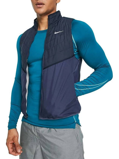 Therma Fit Repel Padding Vest Navy - NIKE - BALAAN 2