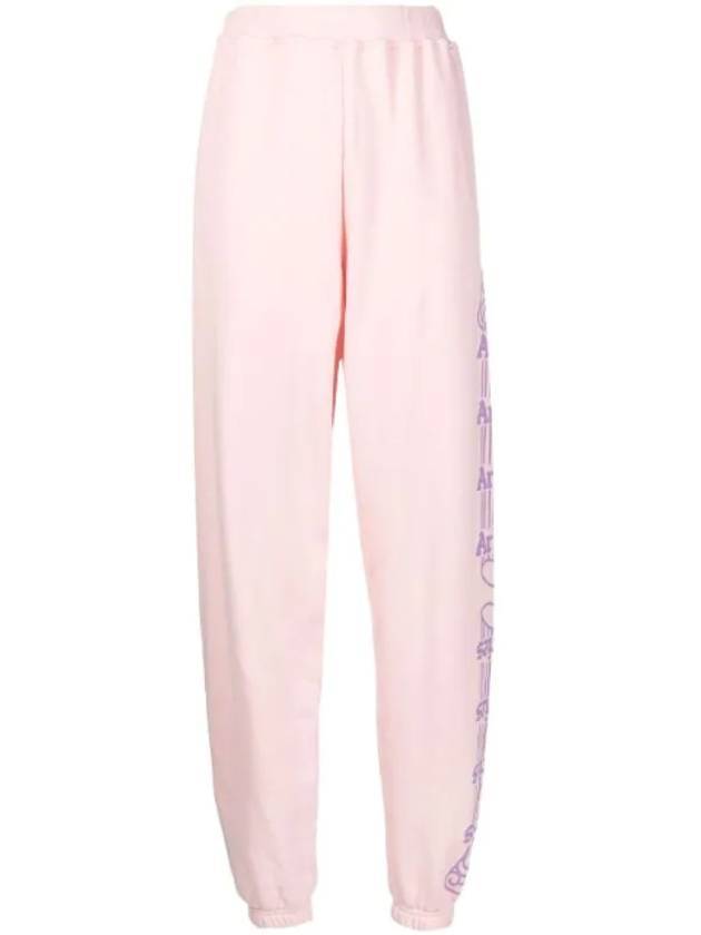 column track pants pink - ARIES - BALAAN 1