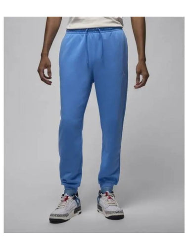 Jordan Brooklyn Fleece Pants M Legend Blue White FV7277 469 - NIKE - BALAAN 1