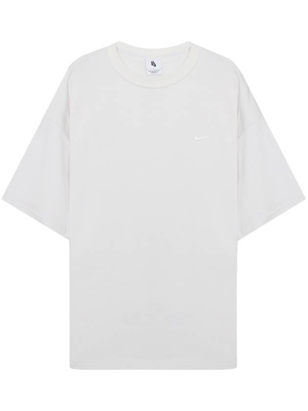 Solo Swoosh Short Sleeve T-shirt White - NIKE - BALAAN 1