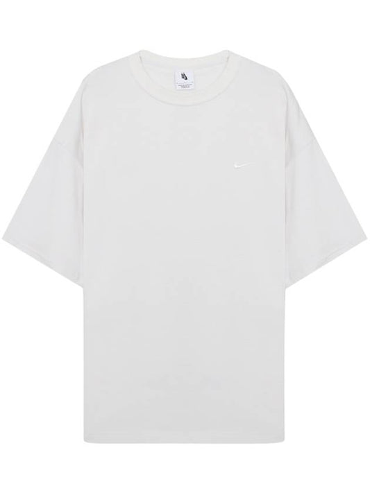 Solo Swoosh Short Sleeve T-shirt White - NIKE - BALAAN 1