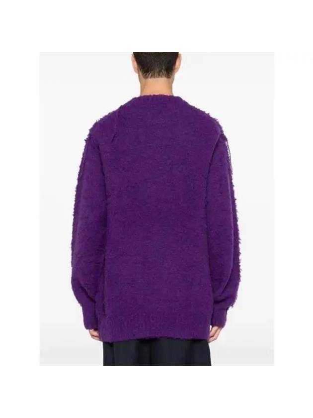 Sweater 24 03458M 476 PURPLE - SACAI - BALAAN 4