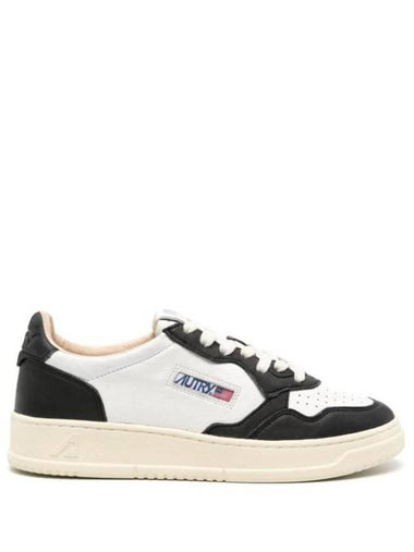 Medalist Bicolor Low Top Sneakers Black - AUTRY - BALAAN 1