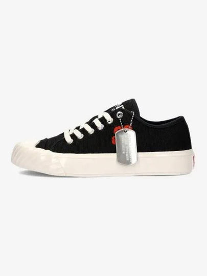 Shool Boke Flower Low Top Sneakers Black - KENZO - BALAAN 2