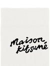 Fox Head Socks White - MAISON KITSUNE - BALAAN 3