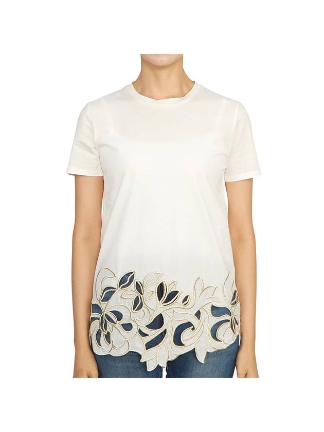 Vetta Short Sleeve T-Shirt White - MAX MARA - BALAAN 2