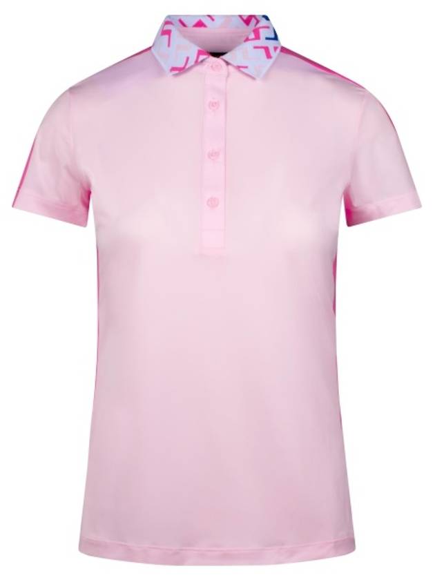 Golfwear Tilda Women's Collar Short Sleeve T-Shirt GWJT08473 S054 - J.LINDEBERG - BALAAN 5